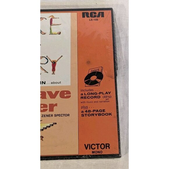 Anne Lief Barlin Record Storybook Brave Hunter Dance A Story 1966 Sealed Vtg The - Picture 9 of 16